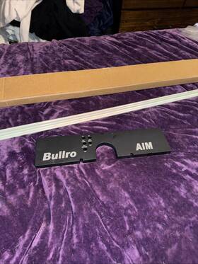 Bullro 445008371395 Aim 2.0 Golf Training Aid With 5 Alignment Sticks And Swing Plane Features