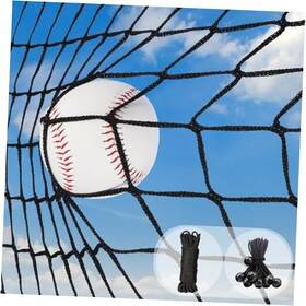 Buoseydkj 752253818115 Storgem Baseball Softball Backstop Nets Sports Netting Barrier 10x50ft