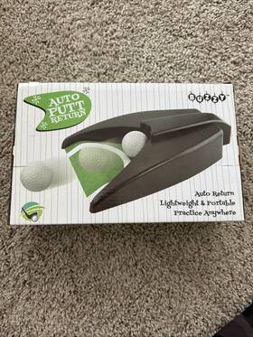 Nv-06735 Buzzy By Fineline Products Golf Auto Putt Return Device/training Aid Practice Anywhere - Nib Rv 35