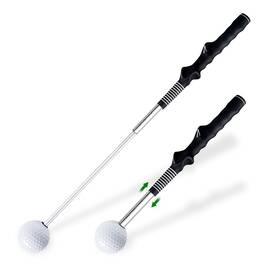 A299 Caiton Retractable Golf Swing Trainer - Portable Telescopic Grip Training Aid For M