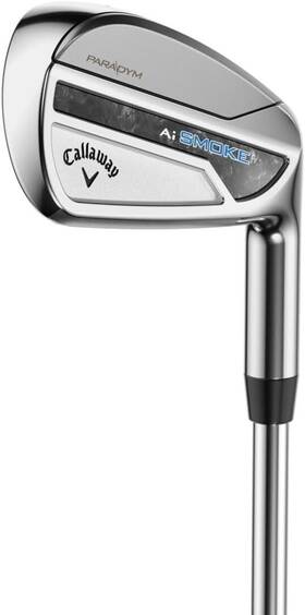 Callaway 197193131335 Golf Paradym Ai Smoke Individual Iron Chrome