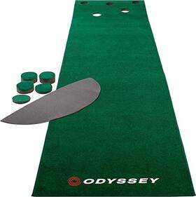 Callaway C30435 Odyssey Indoor Putting Golf Mat And Training Aid In 12ft X 3ft