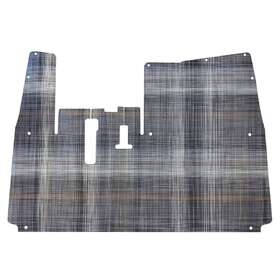 Centra 356877092046 Yamaha Drive2 2017-up Golf Cart Premium Chilewich Floor Mat Gray Plaid