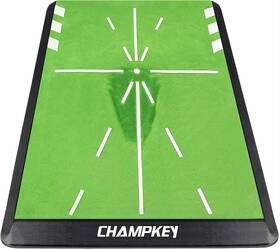 Champkey 313052826802 Premium Impact Golf Mat 1.0 Edition Path Feedback Practice