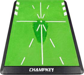 Champkey 445036751756 Premium Impact Golf Mat 1.0 Edition Path Feedback Practice Ma