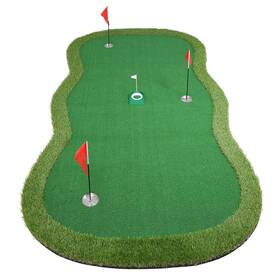 Chriiena 650076841405 Golf Putting Green Practice Mat Large Professional Golfing Tr