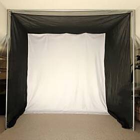 5x10simk Cimarron Sports Heavy-duty Tour Simulator Golf Net With Frame Kit In 5ftx10ftx10ft