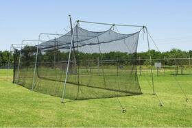 Cimarron Sports 60rookie New 60x12x10#24 Rookie Batting Cage And Cable Frame
