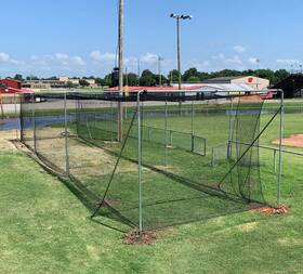 702260tp Cimarron Sports #60 Twisted Poly Batting Cage Nets In Size 70ftx12ftx12ft