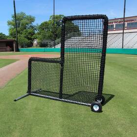 7x784plnfwp Cimarron Sports New 7x7 #84 Premier L-net And Frame With Wheels Padding