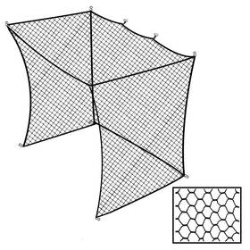 Cimarron Sports 851958006138 Outdoor Practice 10x14x12 Golf Net Insert With Archery Back