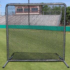 8x8fieldncf Cimarron Sports 8ftx8ft #84 Fielder Net And 2 Inch Commercial Perfect Frame