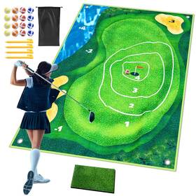 Ciwenkai 331908271713 Kids Golf Chipping Game - Battle Royale Fun With Games Sticky C
