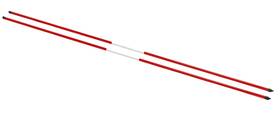 Club Champ 022275994211 Stix Alignment Poles Black 9421
