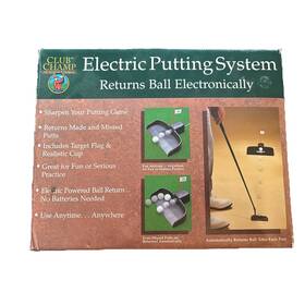 9510 Club Champ Vintage 1996 Electric Putting System By Returns Ball Electronically