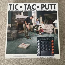 Club Pro Products 765150480125 Tic Tac Putt Indoor Golf Putting Family Game Designed By A Pga Professional Vtg