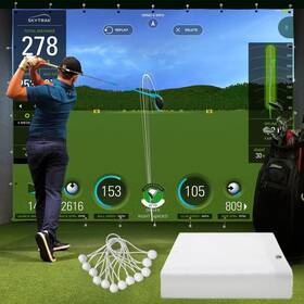 Coala Hola Gis25x25 Golf Simulator Impact Screen For Training Indoor/outdoor 4mm Thickened
