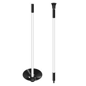 Cg-g023-fg1 Cogolfing 3ft Golf Flagstick - Portable Two-section Design Ball Retrieval Base Perf