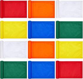 Him-colarr-297 Colarr 12 Pcs Solid Golf Flag Target With Tube Inserted Waterproof Putting