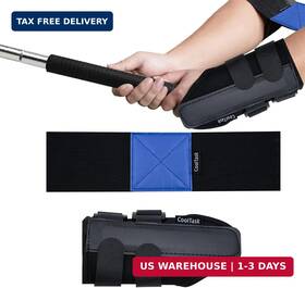 Cooltask 739503858039 3 Piece Golf Grip Trainer Set Training Aid With Swing Correction Arm Strap