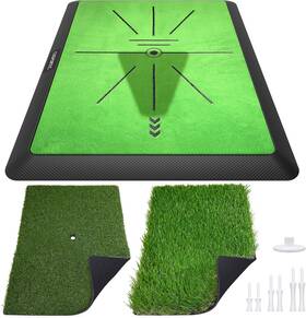 Cosportic 705353846014 Golf Hitting Mat Training For Swing Path Feedback/detection Batting