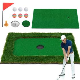 Hcst04989 Costway Rectangular Floating Golf Green For Pool Includes Hitting Mat 6 Balls Hcst04989 Costway Rectangular Floating Golf Green For Pool Includes Hitting Mat 6 Balls