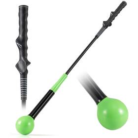 Hcst11167 Costway 31.5 Inch Golf Swing Trainer Aid With Weighted Head For Grip Rhythm Flexibility Balance