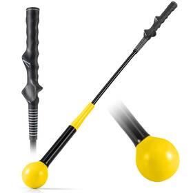 Hcst11168 Costway 31.5 Inch Golf Swing Trainer Aid With Weighted Head For Grip Rhythm Flexibility Balance