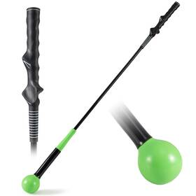Hcst11169 Costway 40 Inch Golf Swing Trainer Aid With Weighted Head For Grip Rhythm Flexibility Balance
