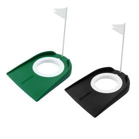 Coufce240820-1170 Coufce 2 Pack Practice Golf Putting Cup Hole With Flag Ideal Training Aids For Indoo