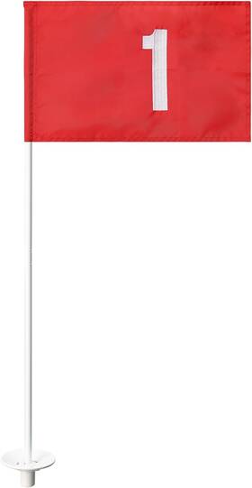 Cvf 313028848852 Golf Flagstick 6 Ft Flag Pole For Backyard Practice Putting Green Gol