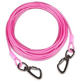 B0bf54bnkv Cwlovys Dog Tie Out Cable 10-100ft Heavy Duty For Large Dogs Up To 350 Lbs No Tangle