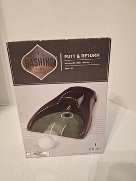 Dashing 049022862845 Golf Putt And Return Automatic Ball Returner Putter Putting Practice