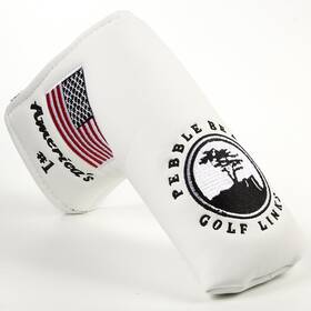 Dbyan 192188429954 Golf Putter Head Cover Pebble Beach Usa Flag Patterned Design Long Life Tree Dbyan 192188429954 Golf Putter Head Cover Pebble Beach Usa Flag Patterned Design Long Life Tree