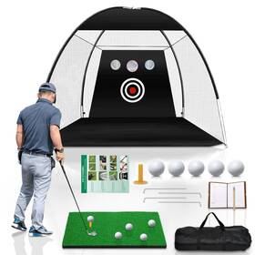 Dcutie 683132967061 Golf Hitting Net With Target 10ft X 7ft For Backyard Practic