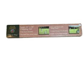 9319 Denco Good Sports Club Champ Chip Nft Play Large 23 Inch X 26 Golf Chipping Net Removable Target Panel