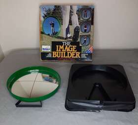 35275 Dennco Vintage The Image Builder Golf Practice Mirror By Sports W Box