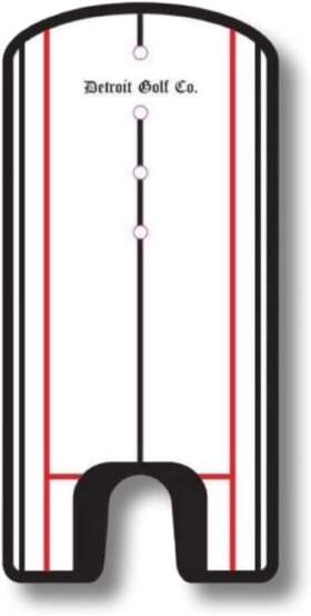 Detroit Golf Co. 808218620528 Co. - Putting Eyeline Mirror Alignment Training Aid Use