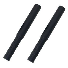 41378-ugcer-b2 Dgbrsm 2pcs Universal Golf Club Extension Rod Black Carbon Fiber Shaft/extensio