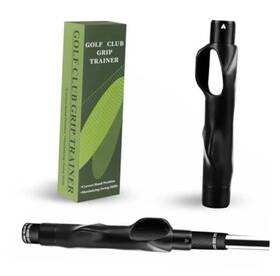 Diffuse Petrichor 795932412679 Golf Grip Trainer Aid Training Right Handed Black