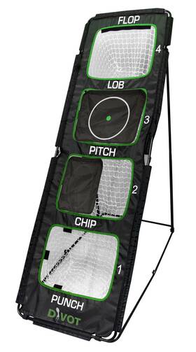 Divot 022275201234 Golf Short Game Practice Net Black Nets New