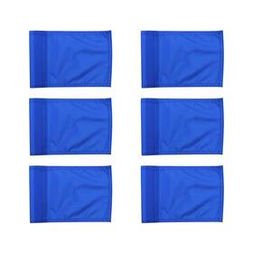 Dongker 493069 Golf Flags 6 Pcs 400d Nylon Waterproof Pin For Indoor Blue