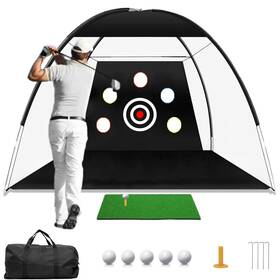Doyzmwr 767461290585 Golf Net10x7ft Hitting Nets For Backyard Drivinggolf Chipping Sw