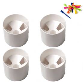 Duelling Dolls 060979270007 Golf Green Cups - 4 Pack Plastic Hole For Chipping Practice Outdoo