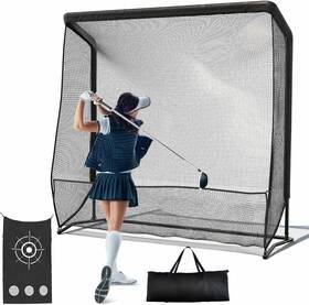 Madwvguh8z Dwvo Golf Hitting Net With Steel Frame 10ft / 7ft Driving Selection