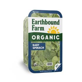B0013abajg Earthbound Farm Organic Baby Spinach 16oz