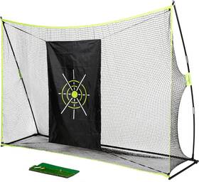 Elite Athletics 81970 Golf Practice Net Chipping Mat Impact Target Rubber Tee