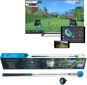 Eruule 744759207807 Indoor/outdoor Golf Simulator With Motion Sensor And 38 000 Courses Worldwide