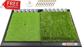 Eshow Sportec Esg2-gm05-sc #a01 Saplize Foldable Heavy-duty Golf Hitting Mat Practice With 10mm Eva Rubber