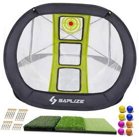 Esg2-gnrc-slnm Eshow Sportec #a10 Ultra-stable Golf Chipping Net With Mat 3 Targets Kit